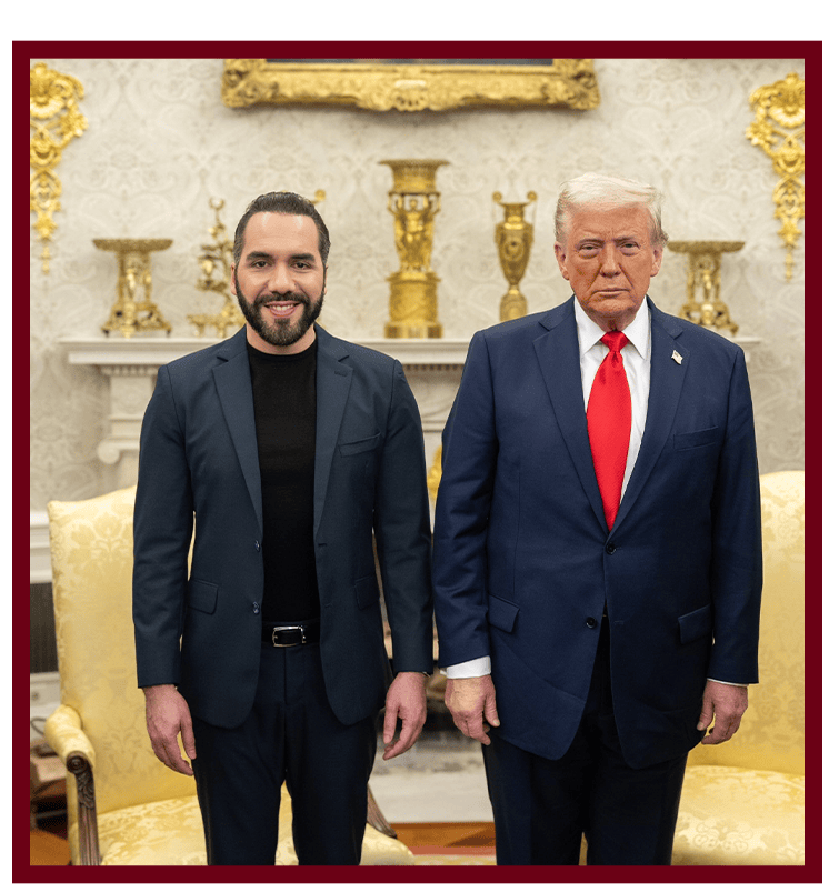 Bukele and Trump